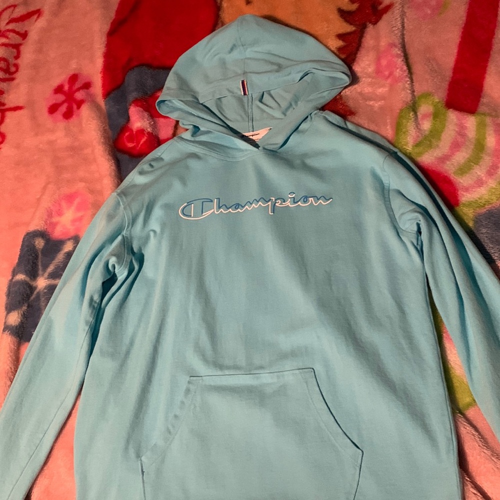 Champion blue sweatshirt